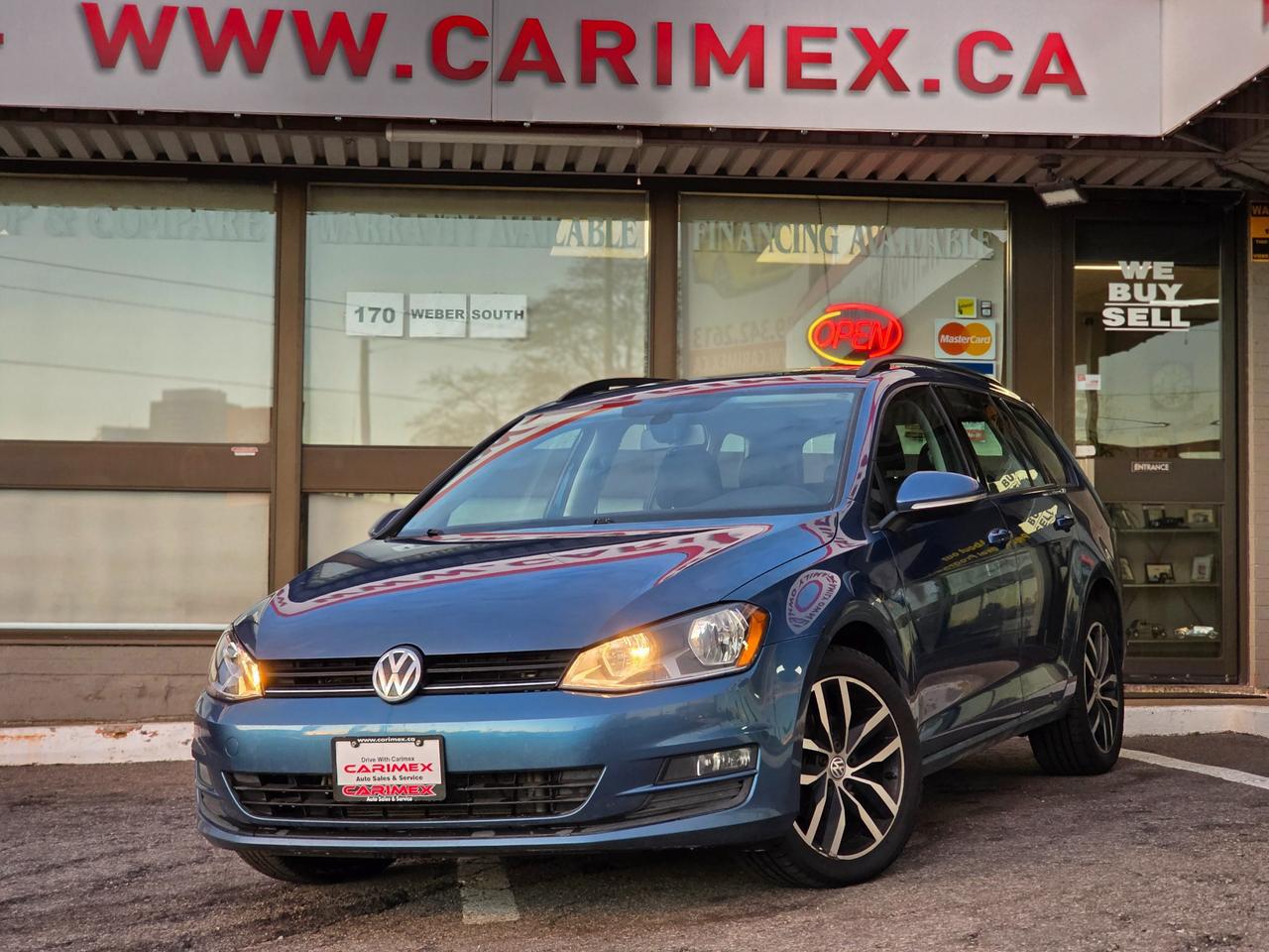 Great Condition, Accident Free Volkswagen Golf Sportwagen 4Motion! Equipped with a Panoramic Roof, Leather, Blind Spot Monitoring, Backup Camera, Heated Seats, Bluetooth, Cruise Control, Apple Car Play, Android Auto, Power Group, Dual Climate Control, Smart Key with Push Button Start, Alloy Wheels, Fog Lights