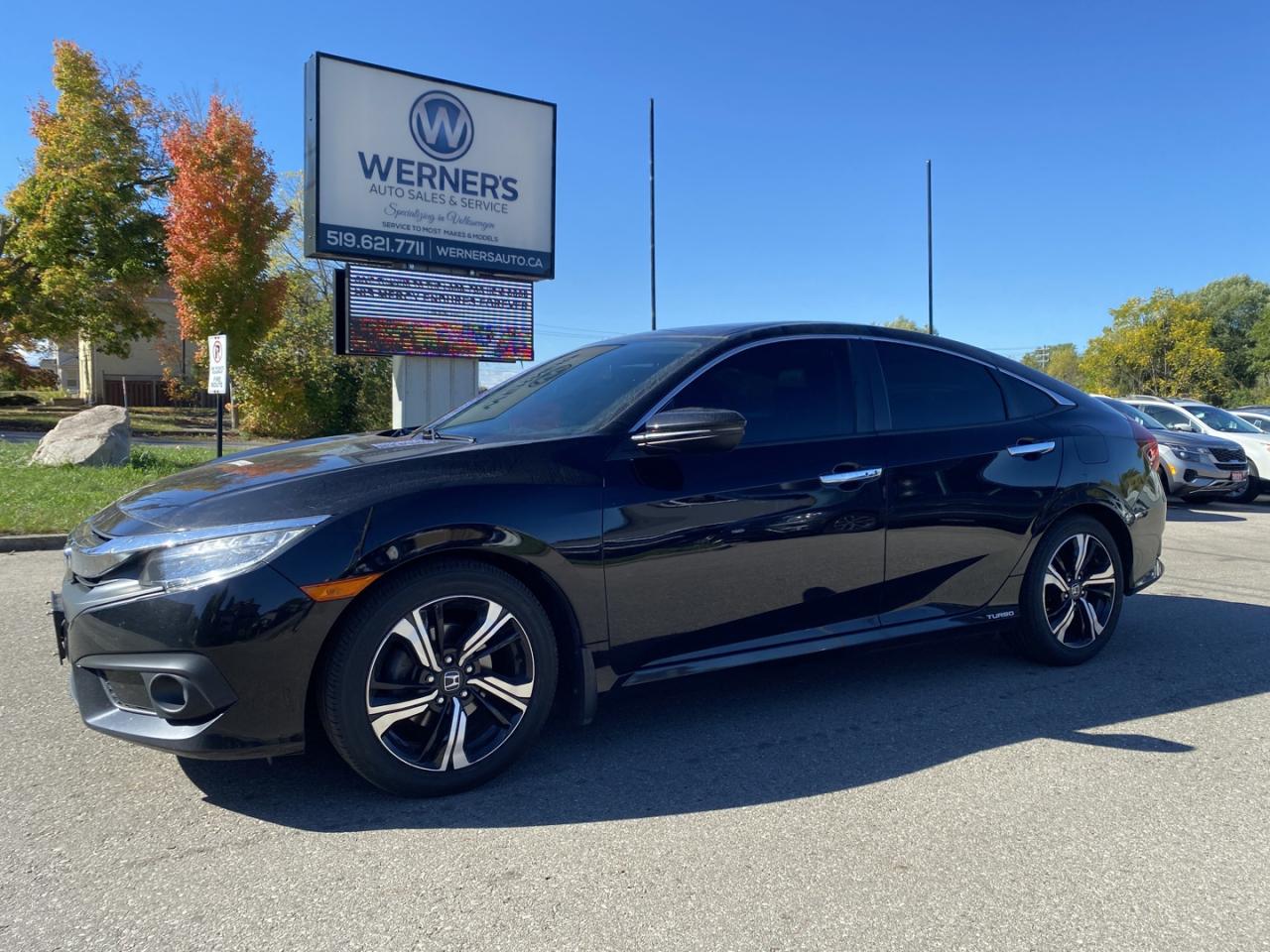 Used 2018 Honda Civic Touring Sedan CVT for sale in Cambridge, ON