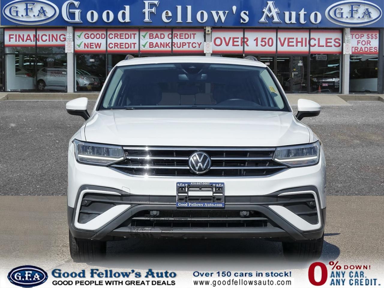 2022 Volkswagen Tiguan COMFORTLINE MODEL, 4MOTION, LEATHER SEATS, REARVIE Photo2