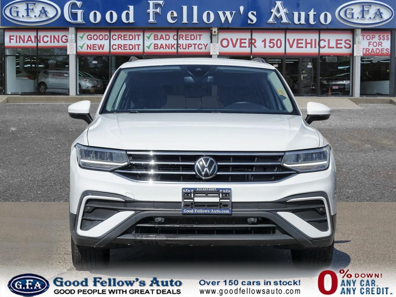 2022 Volkswagen Tiguan COMFORTLINE MODEL, 4MOTION, LEATHER SEATS, REARVIE - Photo #2