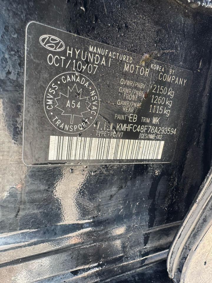 2008 Hyundai Azera CERTIFIED, Limited, LEATHER,LOADED, ONLY 160KMS - Photo #17