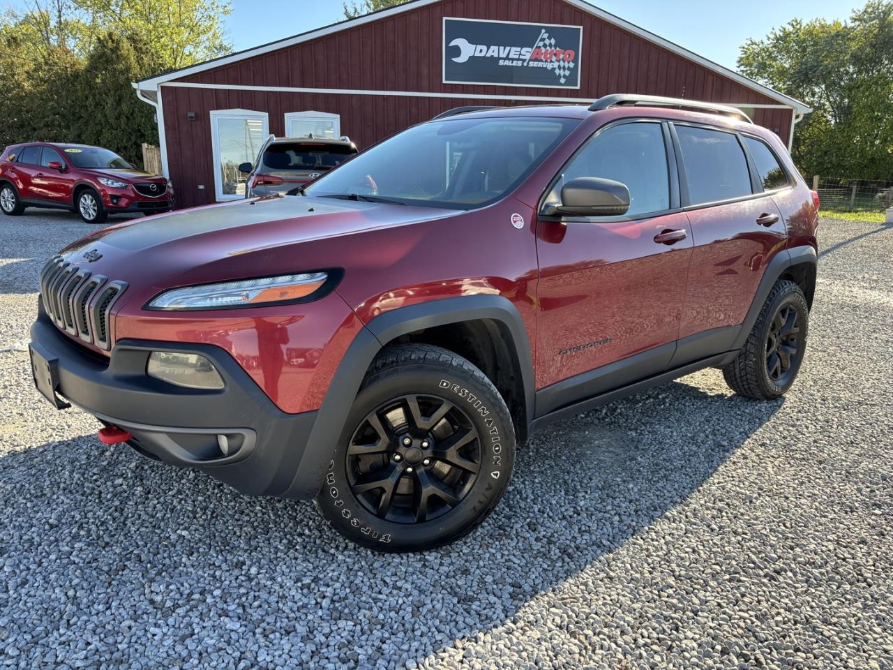 Used 2016 Jeep Cherokee Trailhawk 4WD for sale in Dunnville, ON