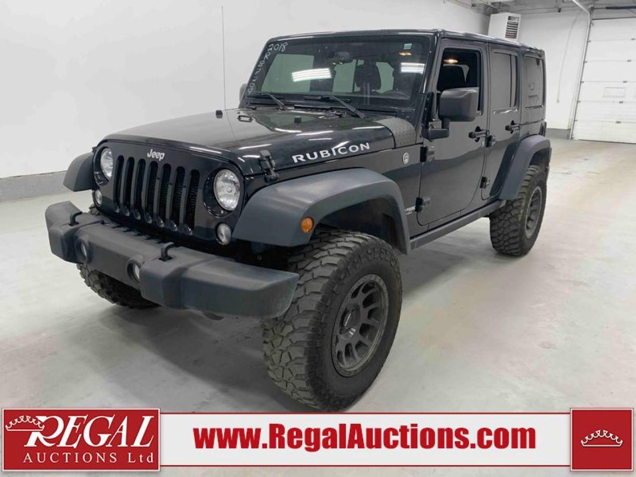 Used 2018 Jeep Wrangler JK Unlimited RUBICON for sale in Calgary, AB