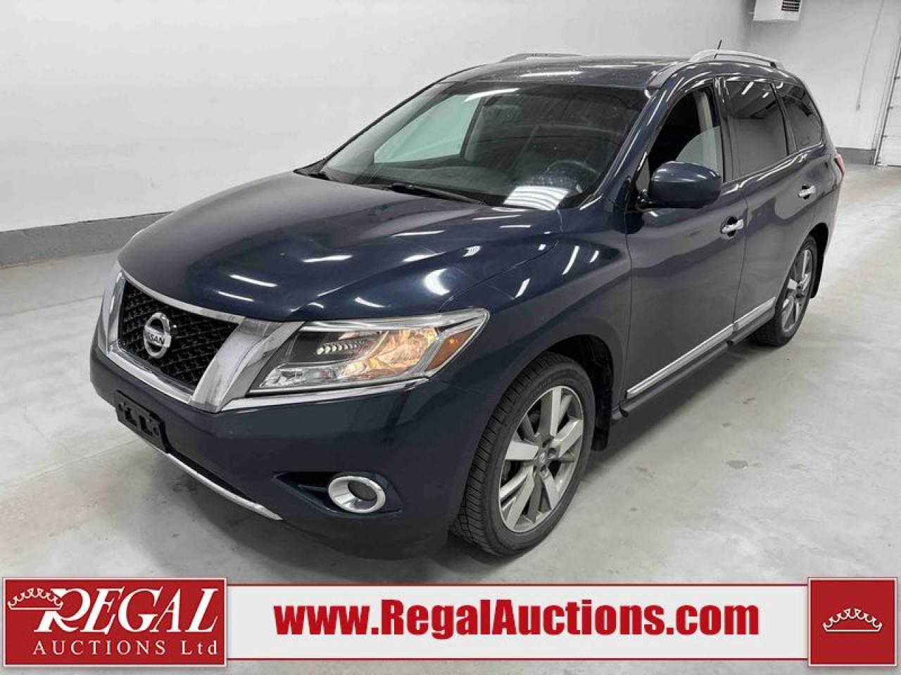 Used 2016 Nissan Pathfinder Platinum for sale in Calgary, AB