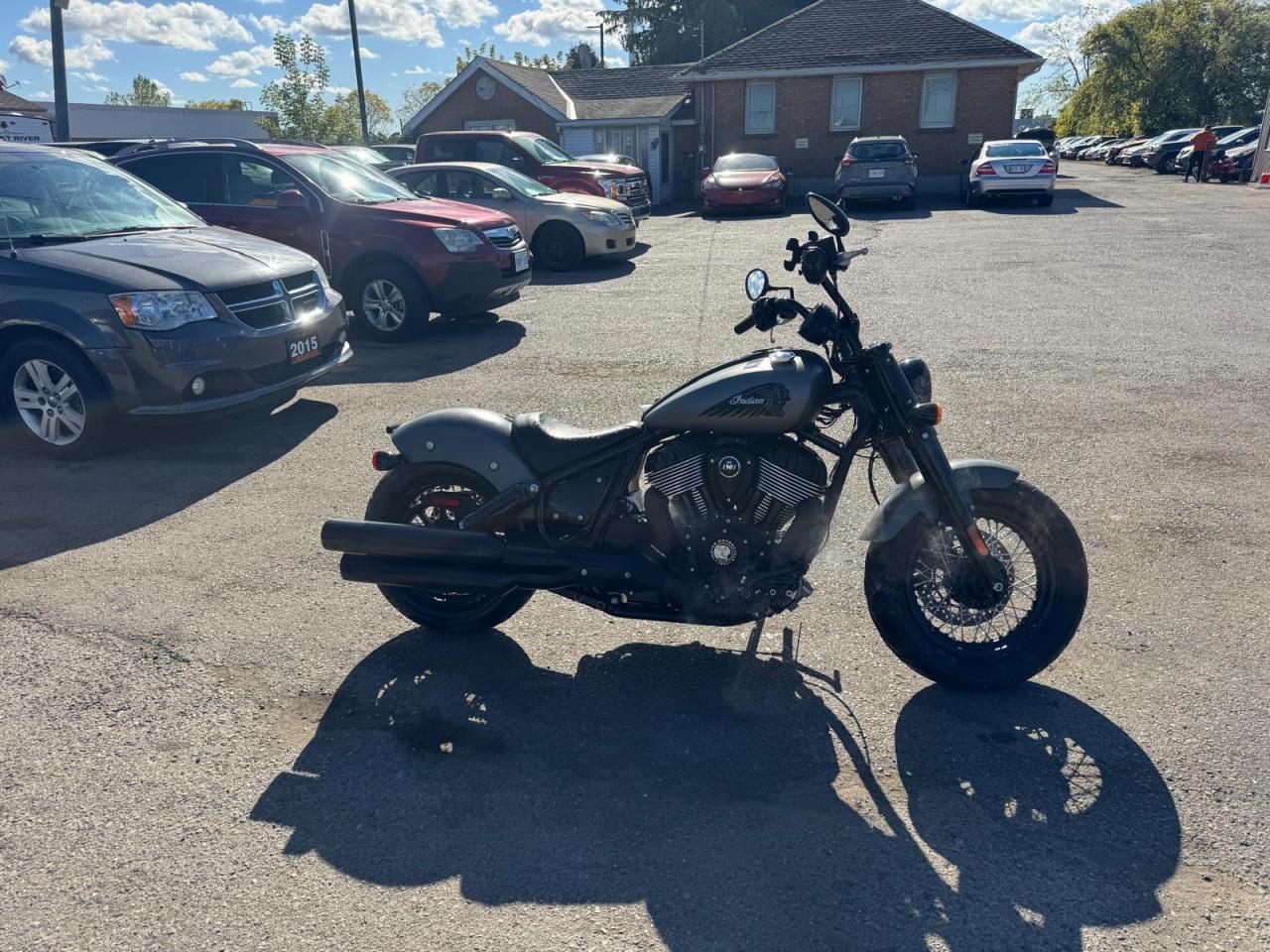 2022 Indian Chief  BOBBER DARK HORSE, ABS, ONLY 13,000KMS, 116 CI - Photo #5