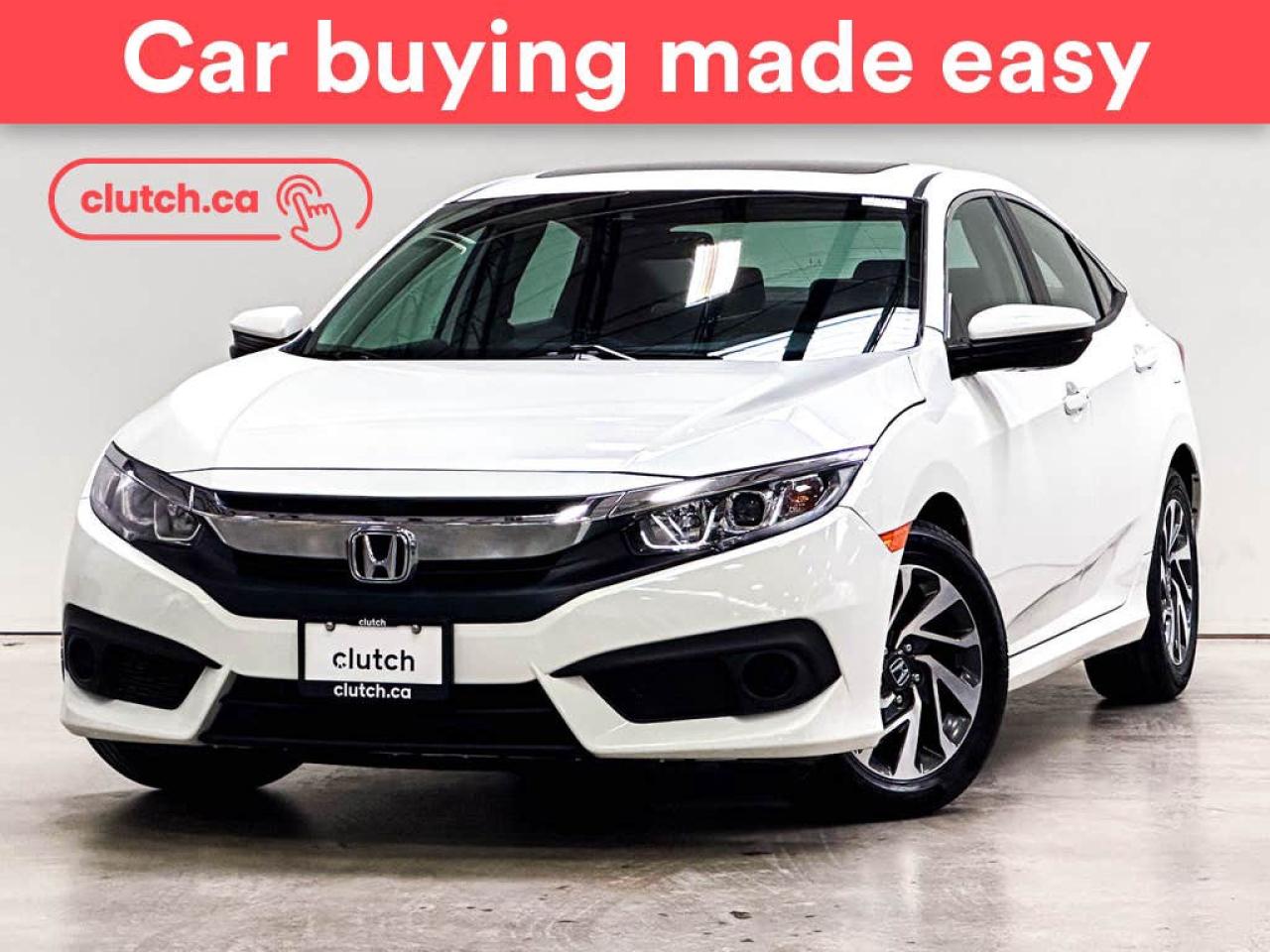 Used 2018 Honda Civic EX w/ Apple CarPlay, Heated Front Seats, Rearview Cam for sale in Toronto, ON