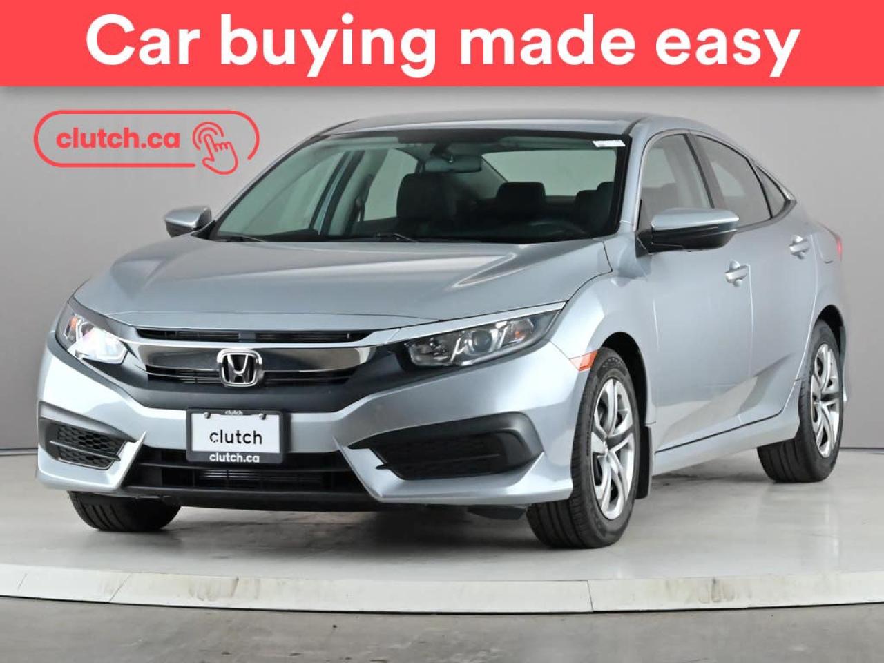 Used 2017 Honda Civic LX w/ Apple CarPlay, Heated Front Seats, Rearview Cam for sale in Toronto, ON