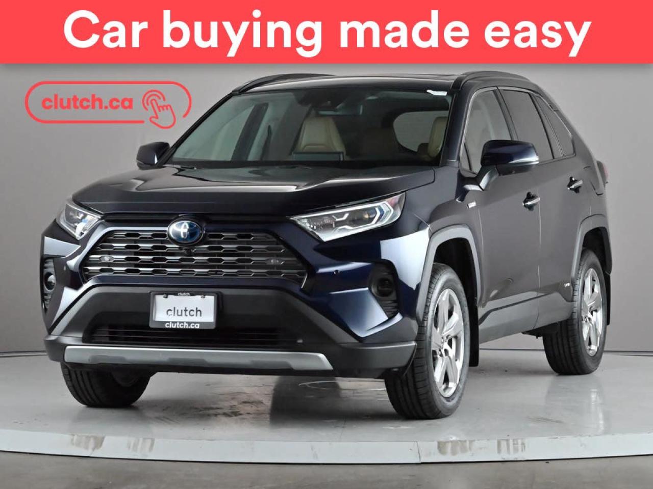 Used 2021 Toyota RAV4 Hybrid Limited AWD w/ Apple CarPlay, Heated Front Seats, Rearview Cam for sale in Toronto, ON