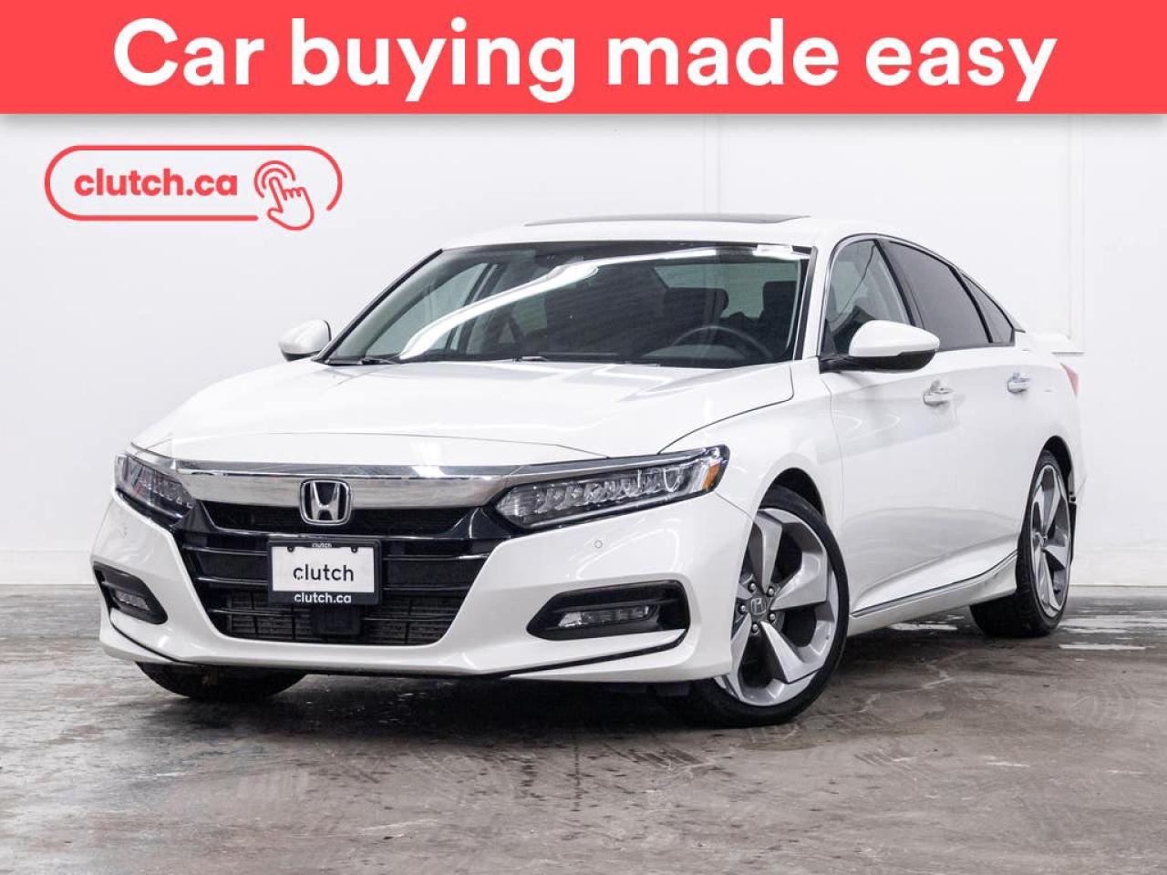 Used 2018 Honda Accord Touring w/ Apple CarPlay & Android Auto, Power Moonroof, Nav for sale in Toronto, ON