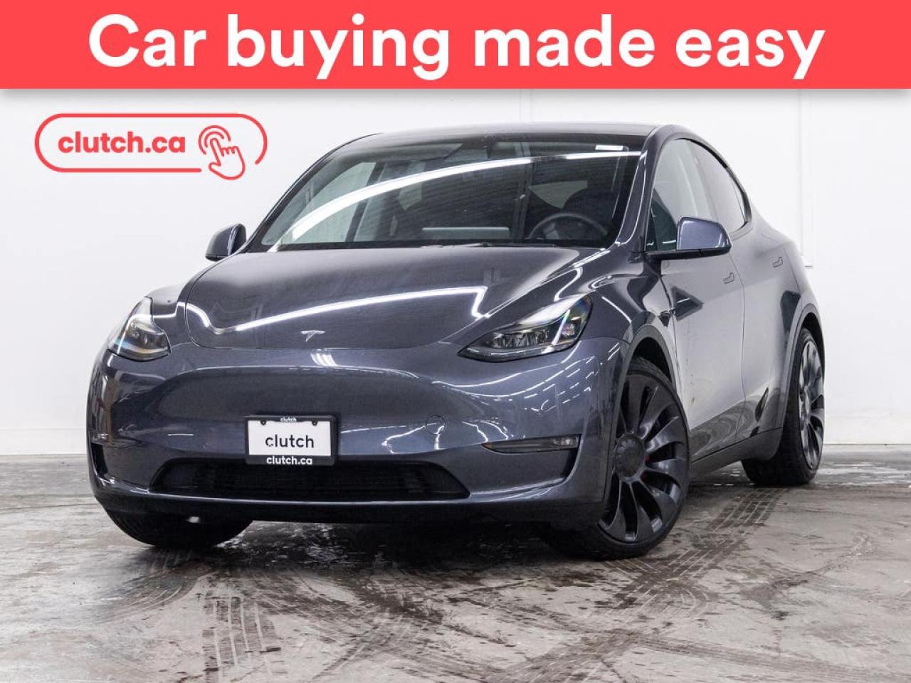 Used 2021 Tesla Model Y Performance AWD w/Bluetooth, Heated Front Seats, Rearview Cam for sale in Toronto, ON
