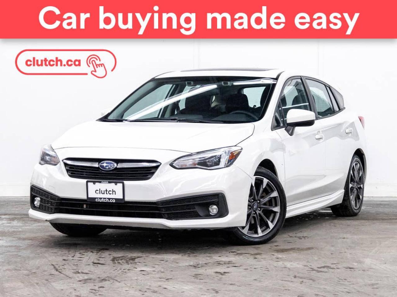 Used 2020 Subaru Impreza Sport AWD w/ Apple CarPlay & Android Auto, Sunroof, Heated Front Seats for sale in Toronto, ON