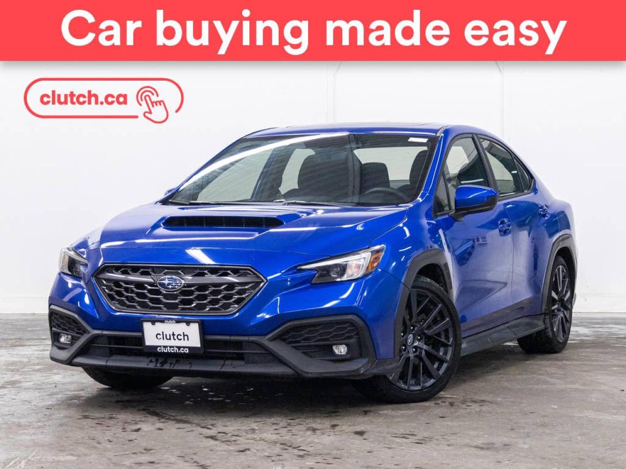 Used 2023 Subaru WRX Sport AWD w/ Apple CarPlay & Android Auto, Sunroof, Heated Front Seats for sale in Toronto, ON