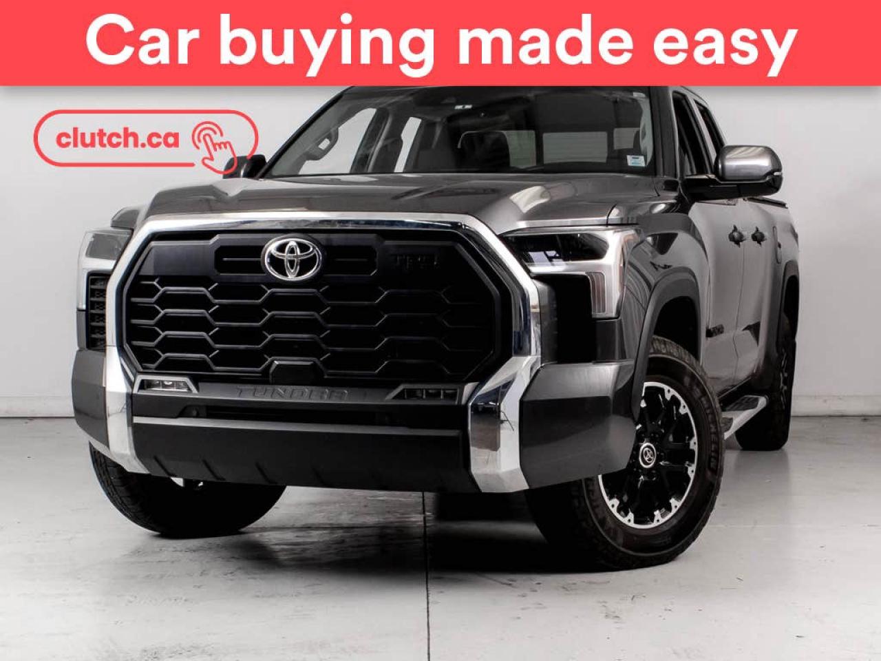 Used 2023 Toyota Tundra TRD Pro CrewMax 6 1/2 ft 4x4 w/ Apple CarPlay, Heated Seats, Rearview Cam for sale in Bedford, NS