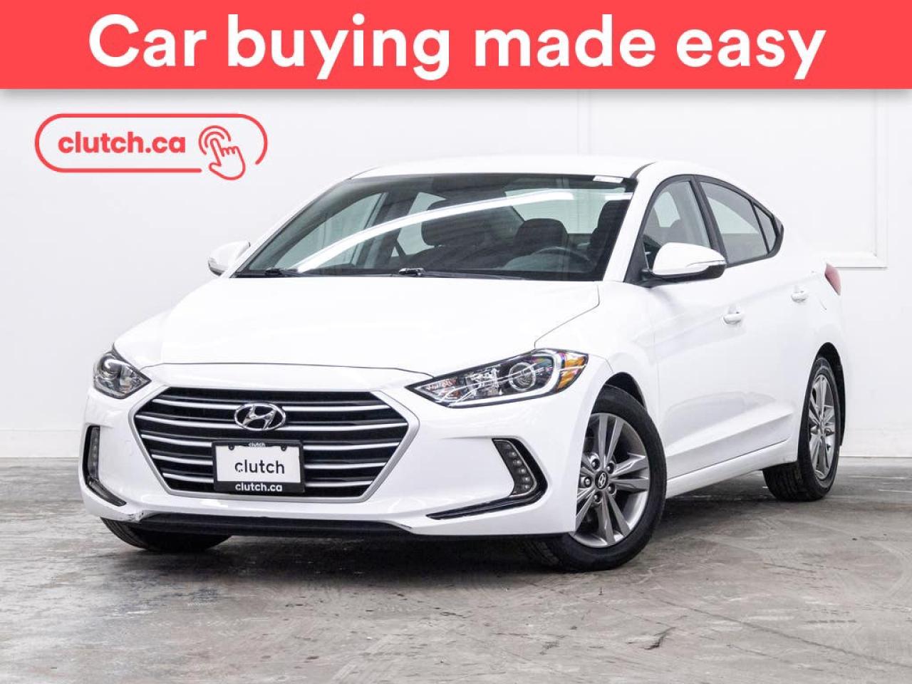 Used 2017 Hyundai Elantra GL w/ Apple CarPlay & Android Auto, Heated Steering Wheel, Rearview Cam for sale in Toronto, ON
