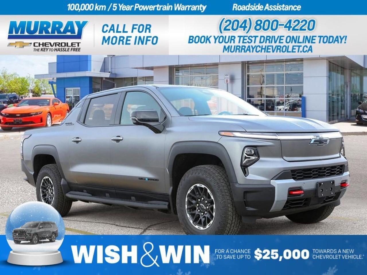 New 2026 Chevrolet Silverado EV Max Range Trail Boss for sale in Winnipeg, MB
