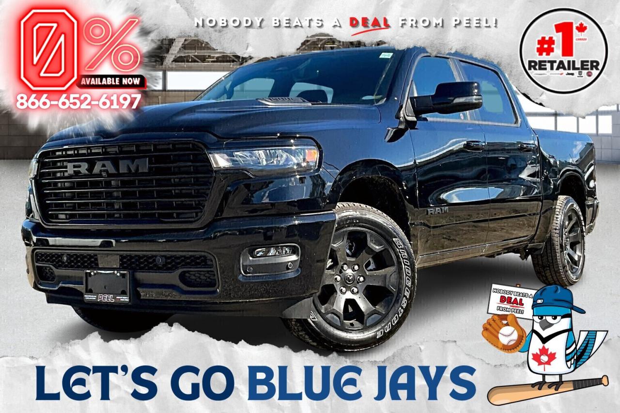 New 2025 RAM 1500 SPORT CREW | 12-inch Touchscreen | Sport Hood for sale in Mississauga, ON