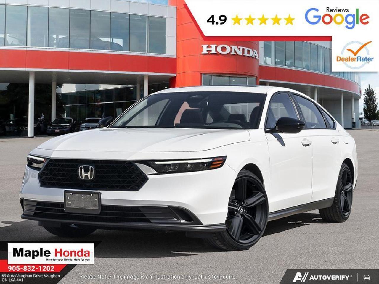 New 2025 Honda Accord Hybrid 4DR SPORT-L HYB for sale in Vaughan, ON