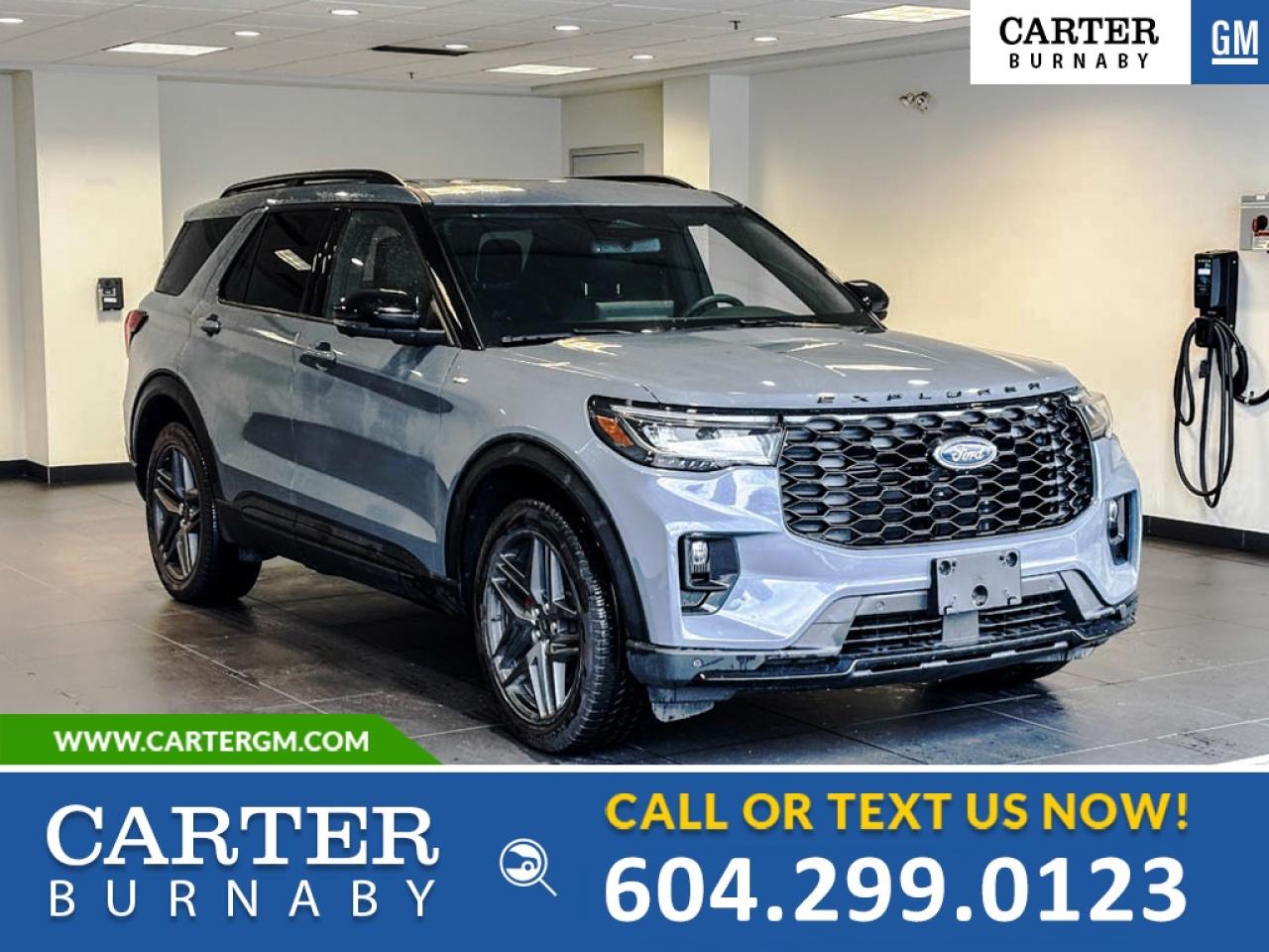 Used 2025 Ford Explorer ST-LINE 4WD | CLASS III TOWING SYS/AERIAL VIEW CAM for sale in Burnaby, BC