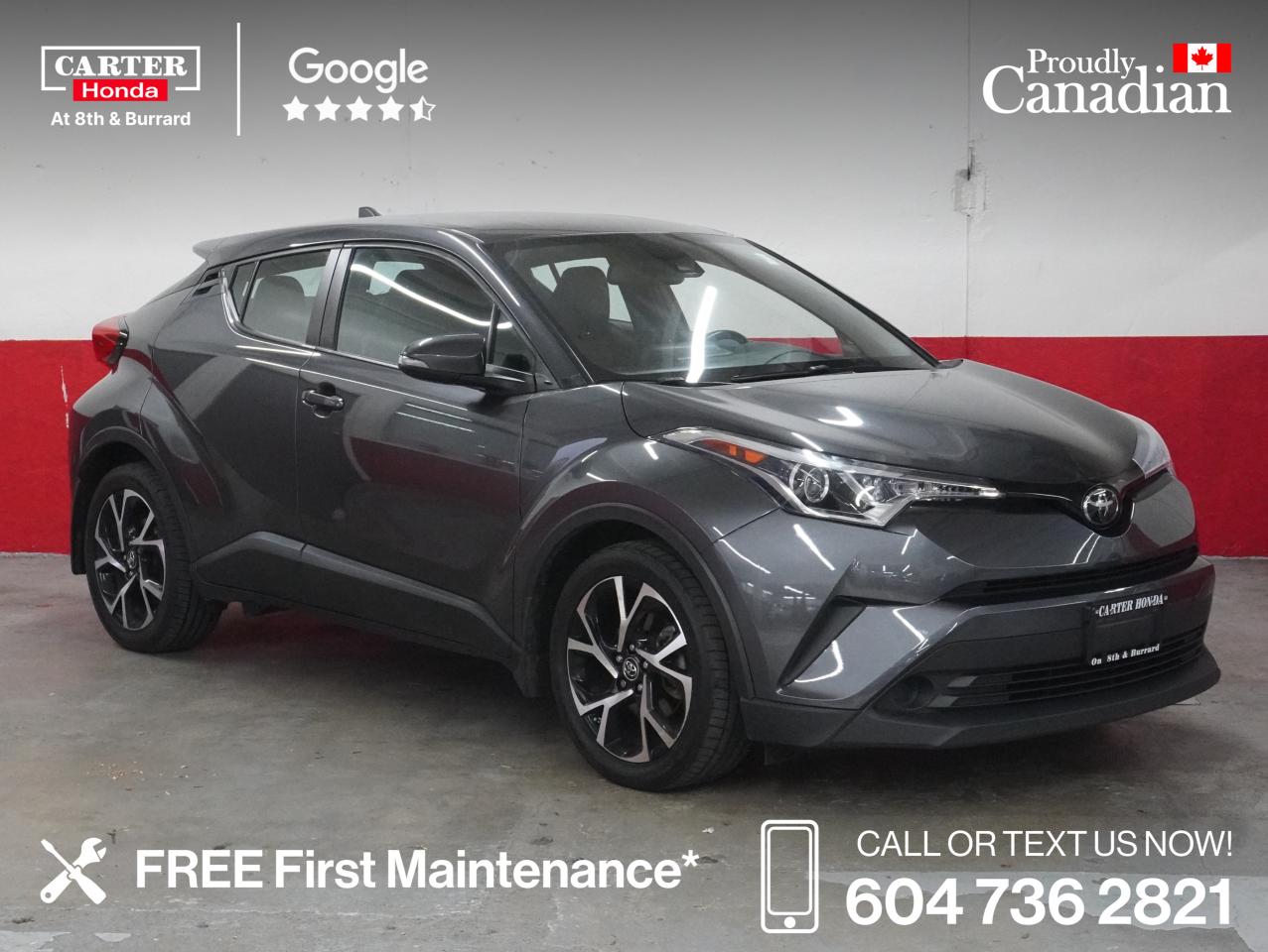 Used 2018 Toyota C-HR FWD XLE leather, pre collision system, bluetooth for sale in Vancouver, BC