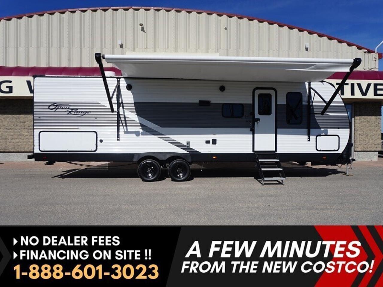 *** Dealer arranged financing on site! Quick, Simple,  no calls or waiting on bank appointments required!! ***   NO ADMINISTRATION FEES!!

2024 HIGHLAND OPEN RANGE 28BHS  YOUR FAMILYS TICKET TO ADVENTURE! 

One of the best quality trailers on the market! Great looks modern designs and great quality! Looking for the perfect way to create unforgettable family memories on the road? Meet the 2024 Highland Open Range 28BHS, a travel trailer designed with families in mind. Spacious, comfortable, and packed with modern conveniences, this trailer turns every camping trip into an adventure your kidsand youwill never forget! Modern clean trailer with fresh and new amenities like LED lighting, modern appliances, private master bedroom and a huge bathroom with tons of space! 

WHY FAMILIES LOVE THE OPEN RANGE 28BHS:

- Family-Friendly Bunkhouse: The rear bunkhouse sleeps the kids comfortably, giving them their own space while keeping bedtime routines easy. Everyone gets privacy, and everyone gets cozy.
- Spacious Living & Dining Area: Slide-out living space with a sofa and dinette is perfect for family meals, board games, or movie nightsindoors or outdoors.
- Chef-Approved Kitchen: Full kitchen with refrigerator, microwave, and three-burner stove makes meal prep simple. Families can enjoy home-cooked meals on the road without sacrificing convenience. Like to cook outside like most!? Well you are in luck this camper comes with a Griddle and mini fridge and more to setup your very own outdoor kitchen wherever you go!

- Private Master Bedroom: Escape to your own quiet retreat with a comfortable queen bed and ample storage. Parents need comfort too!
- Full Bath for the Whole Crew: Shower, sink, and toilet ensure everyone stays clean and happyeven on extended trips.
- Endless Entertainment Options: Optional TV hookup and stereo system keep the kids entertained on rainy days or during downtime at the campsite.
- Safe & Secure: Smoke and CO detectors, along with a sturdy, well-built frame, give parents peace of mind.

ADDITIONAL FAMILY-FRIENDLY FEATURES:

- Large exterior storage for bikes, camping gear, and toys
- Electric awning with LED lights for safe, fun outdoor gatherings
- Air conditioning and heating for comfort in any season
- Easy towing, lightweight design, and smooth handling
- Outdoor Mini Kitchen with Griddle and Mini fridge plus storage!
- LED awning lights
- LED interior lighting

WHY THIS TRAILER STANDS OUT:
The Highland Open Range 28BHS isnt just a trailerits a home on wheels for your family adventures. Whether its weekend getaways, cross-country road trips, or summer camping at the lake, this unit makes life on the road simple, fun, and memorable.

PRICED TO SELL, VERY GOOD DEAL WITH OFF SEASON PRICING! Your next family adventure starts here! VISIT US TODAY, Come see why families across the region are falling in love with the Highland Open Range 28BHS. GREAT Financing options are availablelets get your family camping in style!

***EXTENDED WARRANTY options available to choose from to protect your RV and your wallet. (HUGE VALUE!!!) Zero down financing OAC with very Low monthly payments avail. Please see dealer for details. Trades accepted. View at Winnipeg West Automotive Group, 5195 Portage Ave. Dealer permit #6007, Call now 1-(888) 601-3023.