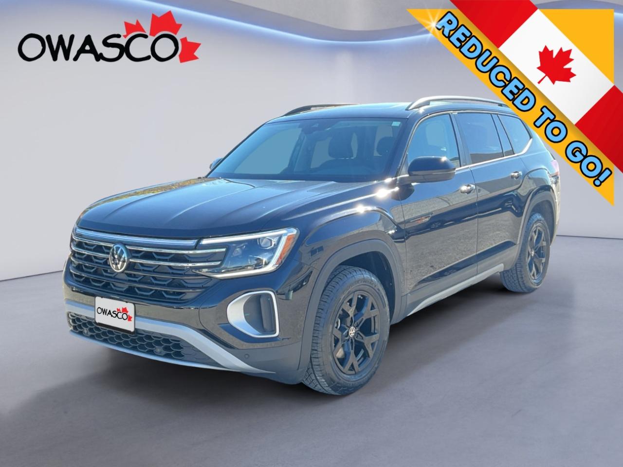 Used 2025 Volkswagen Atlas 2.0L Peak Ed.! Why Buy New? Great kms! Sunroof Pkg for sale in Whitby, ON