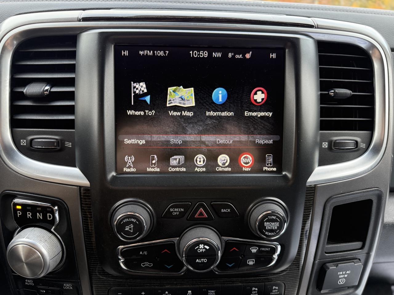 2017 RAM 1500 4WD Crew Cab 140.5  Limited | NAVIGATION | SUNROOF Photo