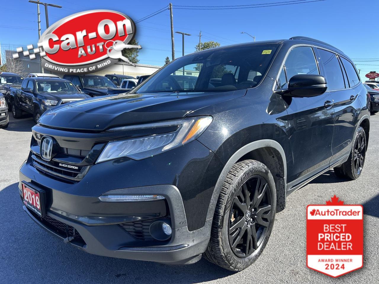 Used 2019 Honda Pilot BLACK EDITION AWD |7-PASS |LEATHER | SUNROOF | DVD for sale in Ottawa, ON