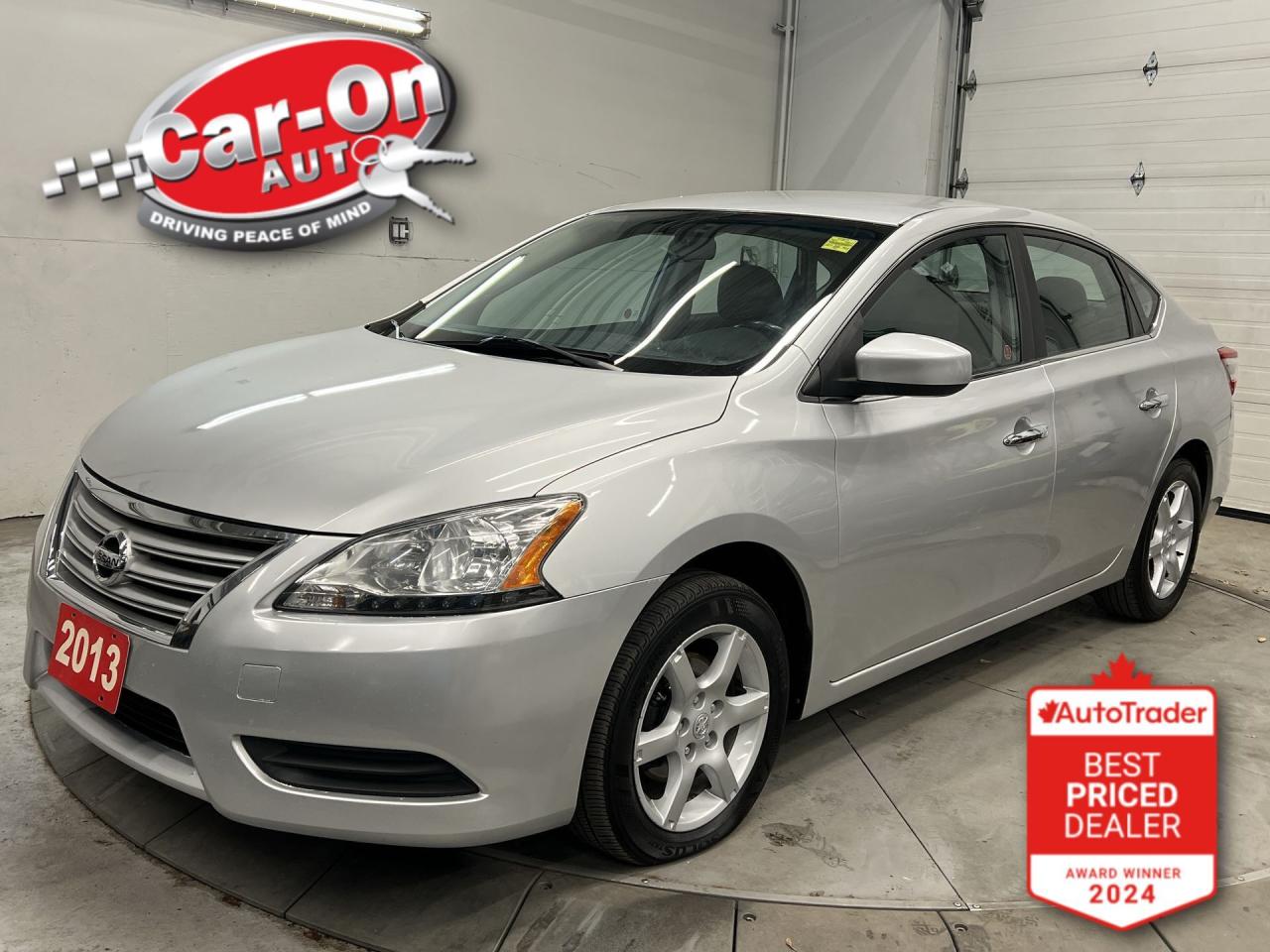 Used 2013 Nissan Sentra SV | LOW KMS | CERTIFIED |16IN ALLOYS | AUTO | A/C for sale in Ottawa, ON