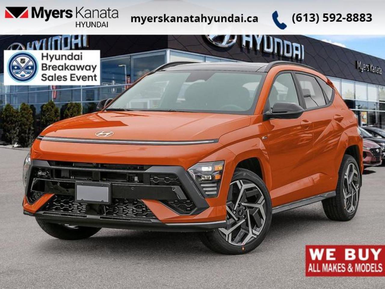 New 2026 Hyundai KONA N Line AWD  - $138.61 /Wk for sale in Kanata, ON