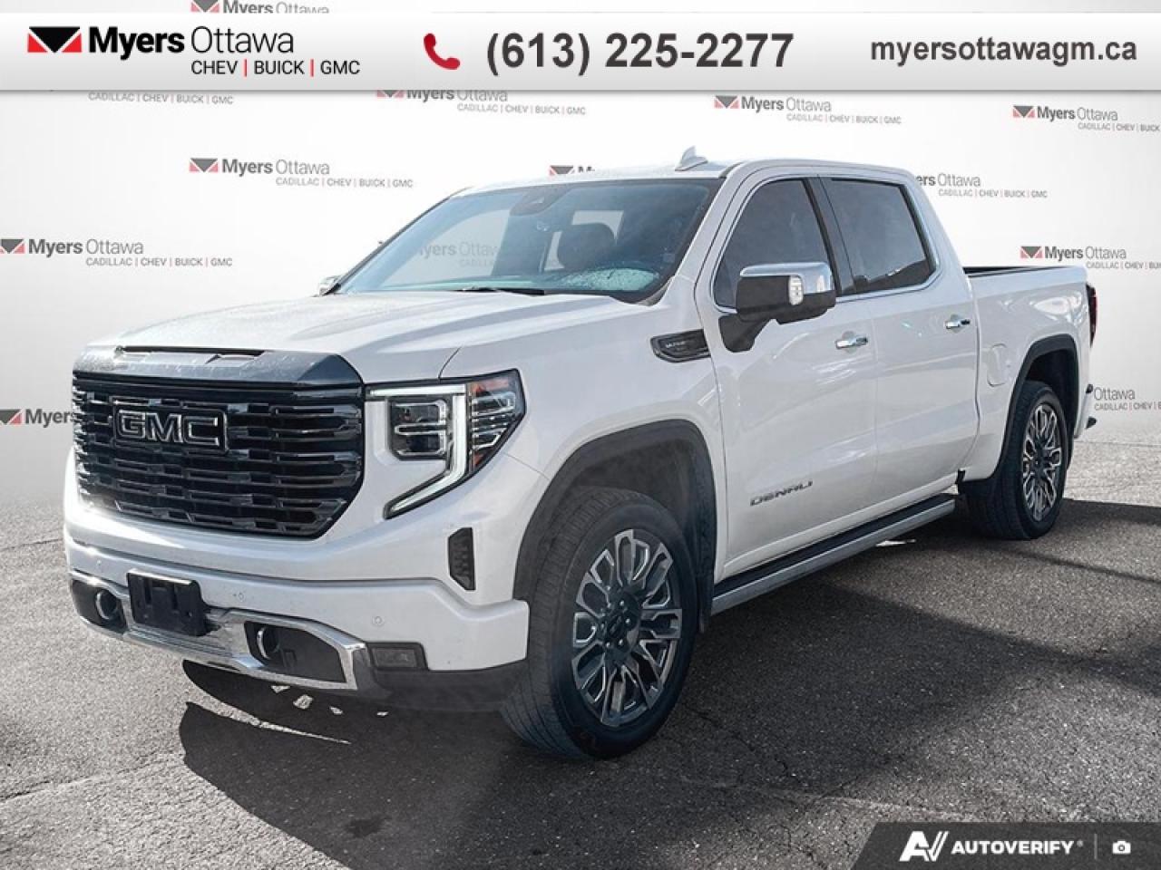Used 2024 GMC Sierra 1500 Denali Ultimate  DENALI ULTIMATE!! 6.2 V8, SUNROOF, POWER STEPS for sale in Ottawa, ON