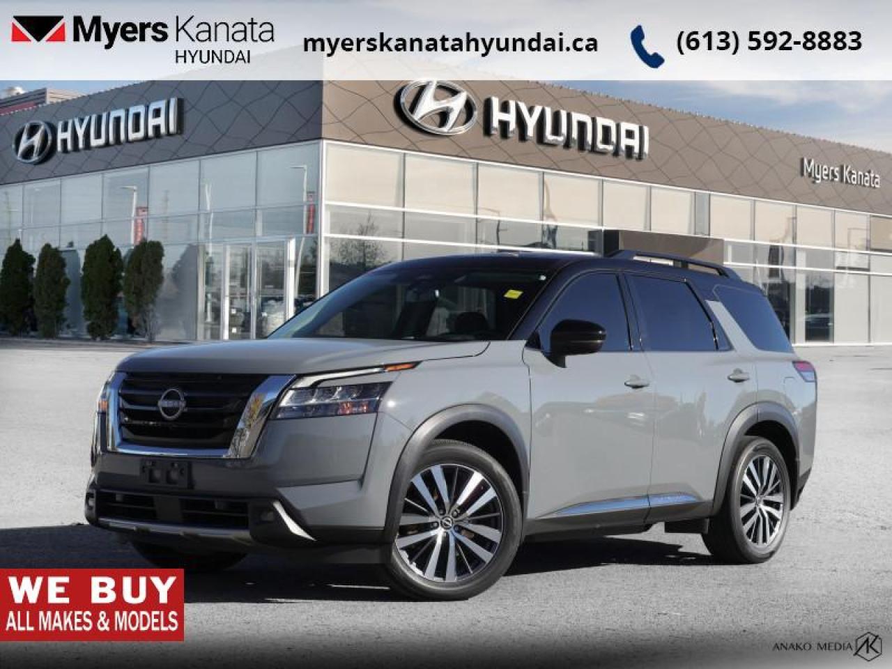 Used 2022 Nissan Pathfinder Platinum  - Cooled Seats for sale in Kanata, ON