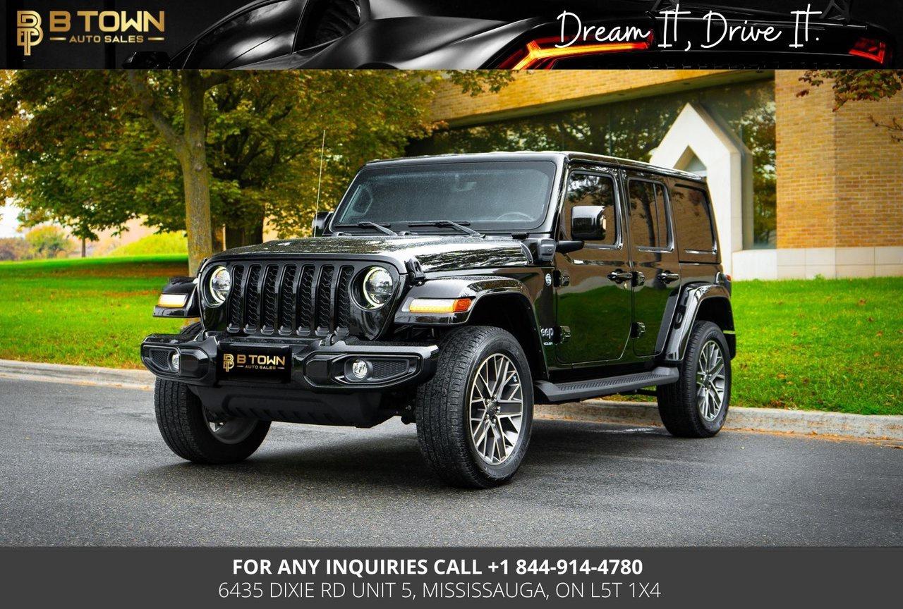 Used 2023 Jeep Wrangler 4xe HIGH ALTITUDE for sale in Mississauga, ON