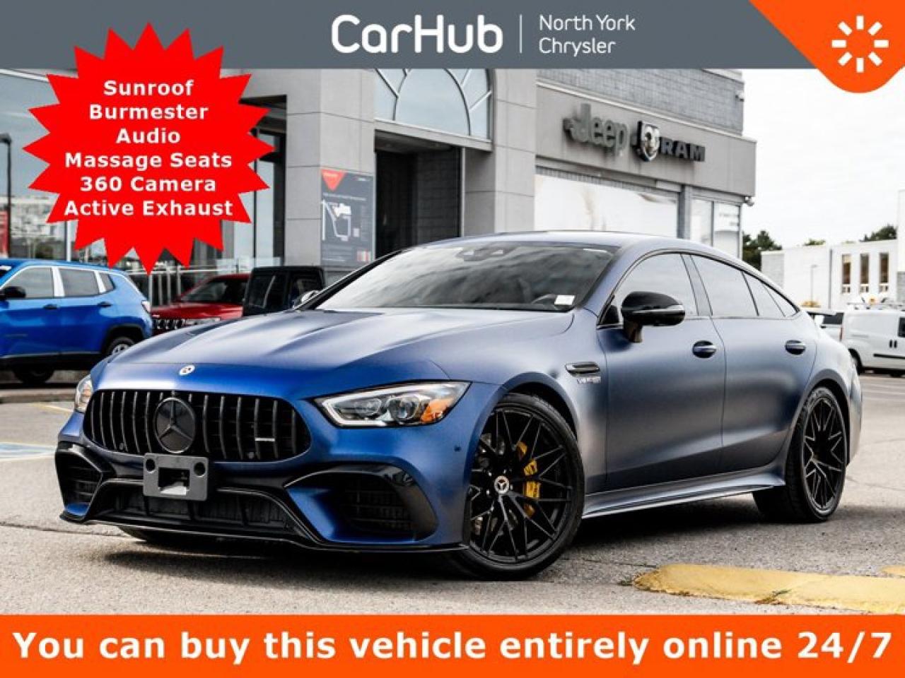 Used 2019 Mercedes-Benz AMG GT AMG GT 63 S Sunroof Burmester Audio Massage Seats for sale in Thornhill, ON