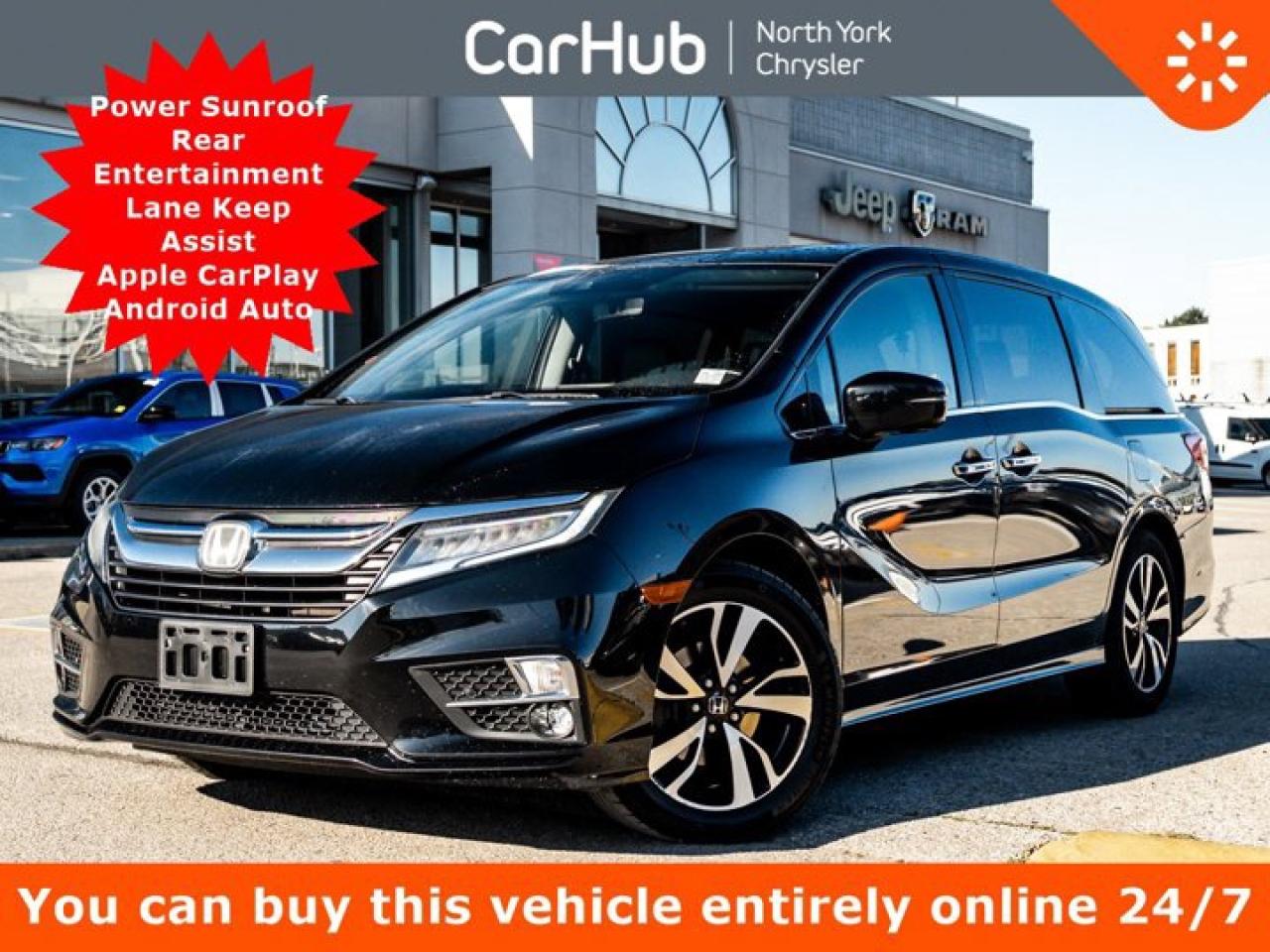 Used 2018 Honda Odyssey Touring Auto Sunroof Rear Entertainment Lane Keep Assist for sale in Thornhill, ON