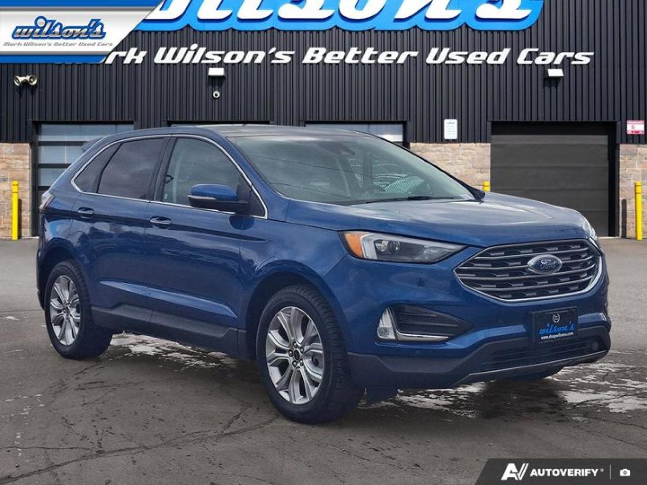 2023 Ford Edge Titanium AWD | Leather | Panoramic Sunroof | Heated Seats | CarPlay + Android | and More ! Photo