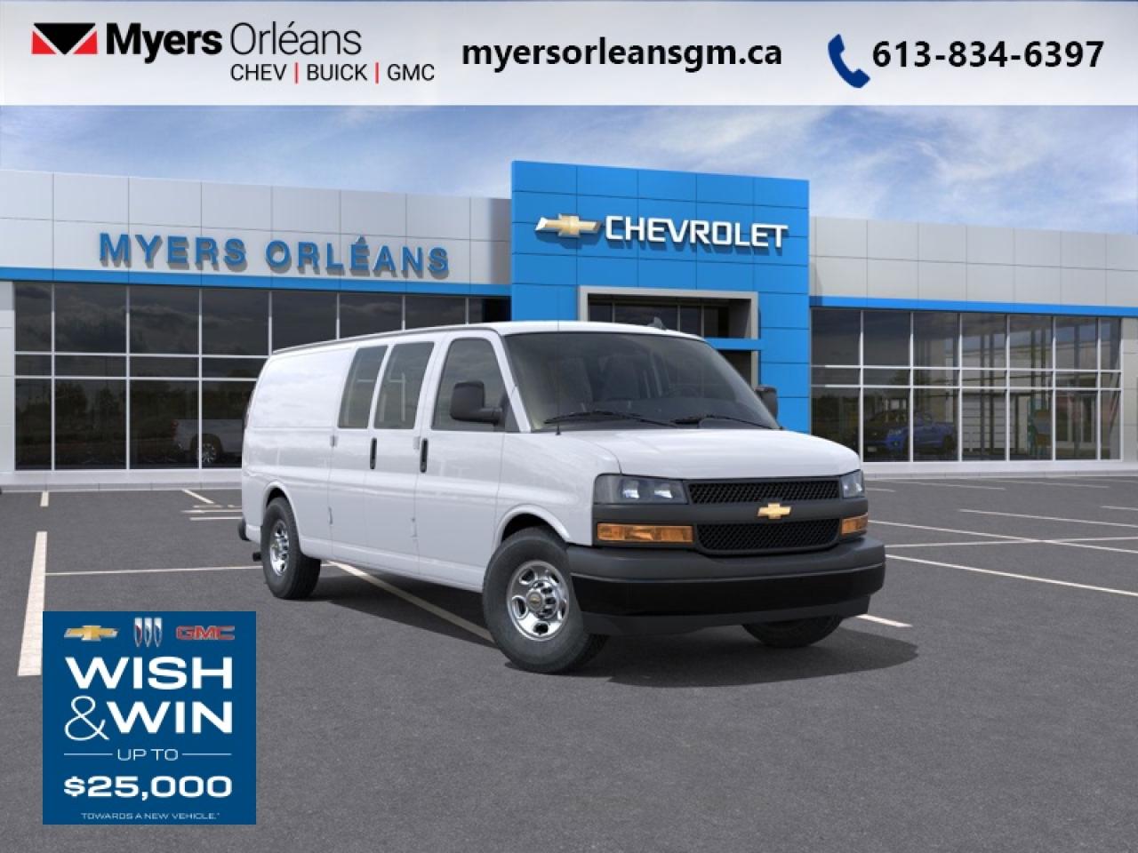 New 2025 Chevrolet Express Cargo Van 2500 155  - Audio System for sale in Orleans, ON