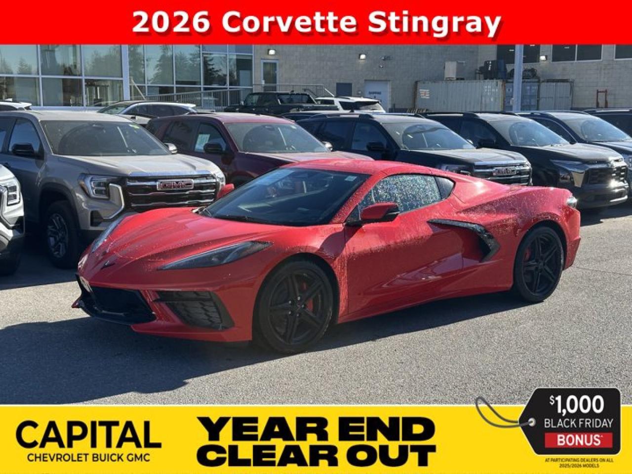 New 2026 Chevrolet Corvette 1LT for sale in Calgary, AB