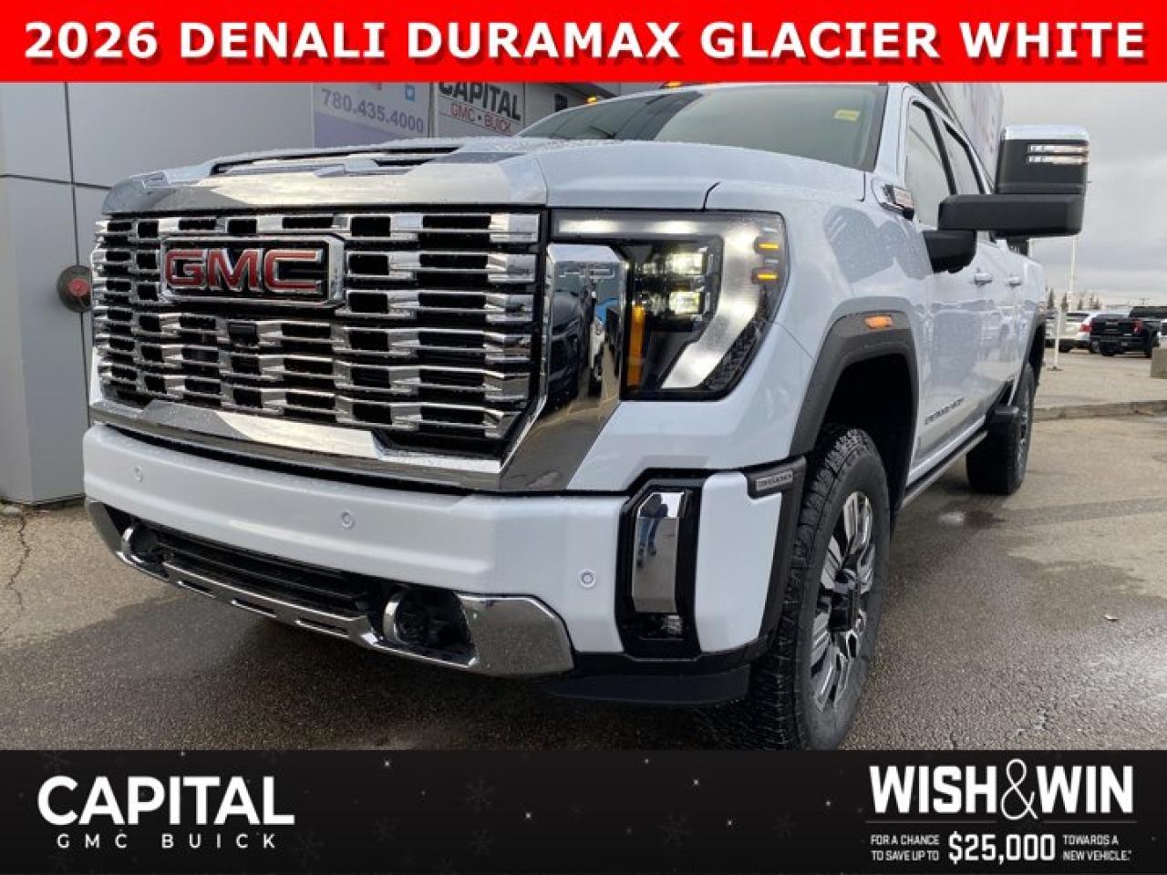 New 2026 GMC Sierra 3500 HD Crew Cab Denali for sale in Edmonton, AB