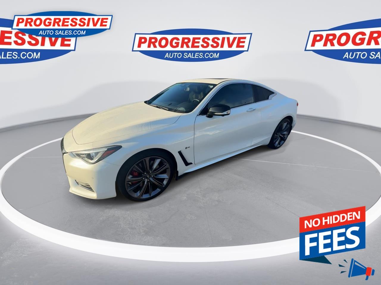 2022 Infiniti Q60 Red Sport I-LINE - Sunroof Photo4