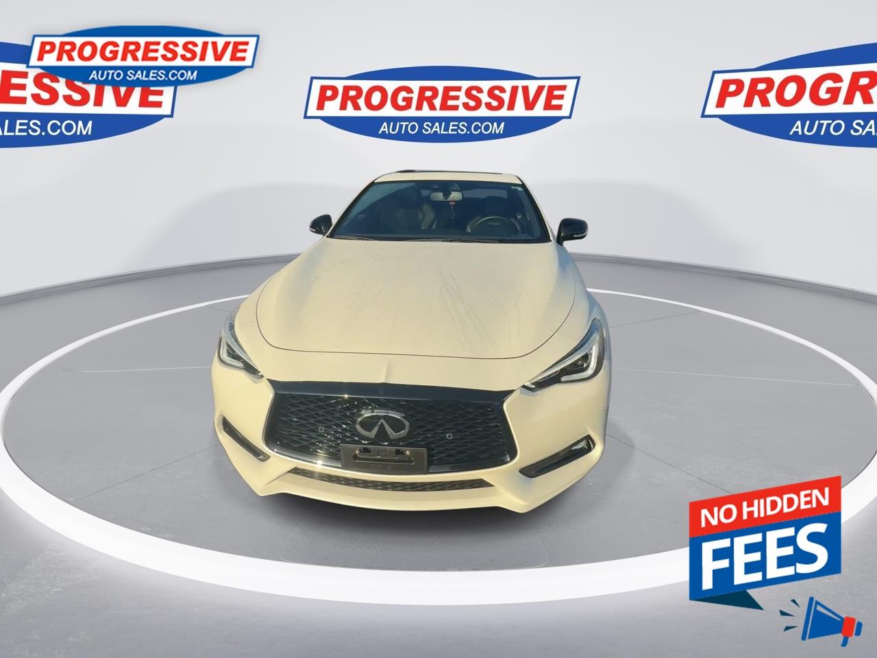 2022 Infiniti Q60 Red Sport I-LINE - Sunroof Photo3