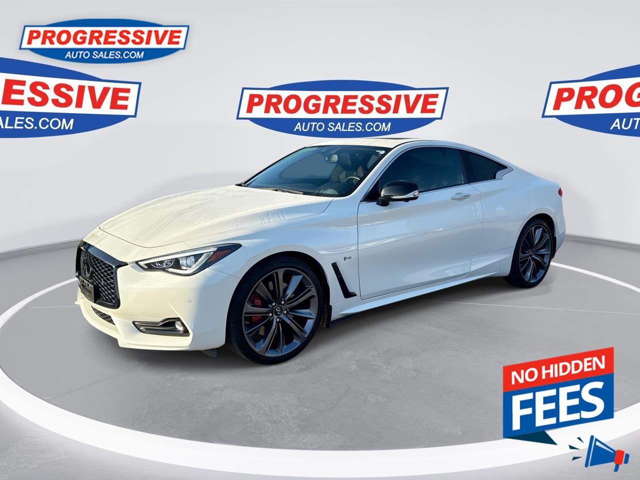 Used 2022 Infiniti Q60 Red Sport I-LINE - Sunroof for sale in Sarnia, ON