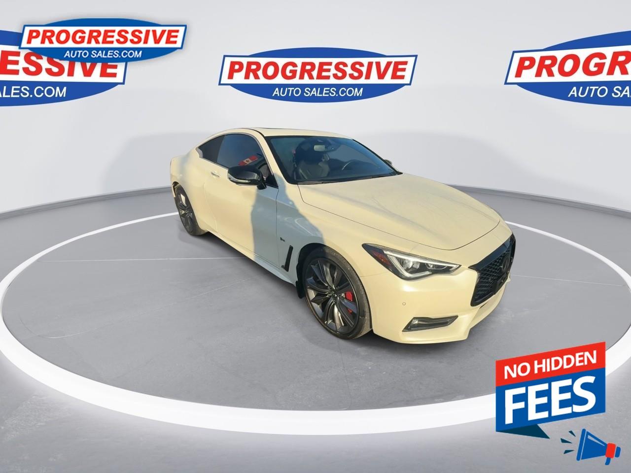 2022 Infiniti Q60 Red Sport I-LINE - Sunroof Photo2