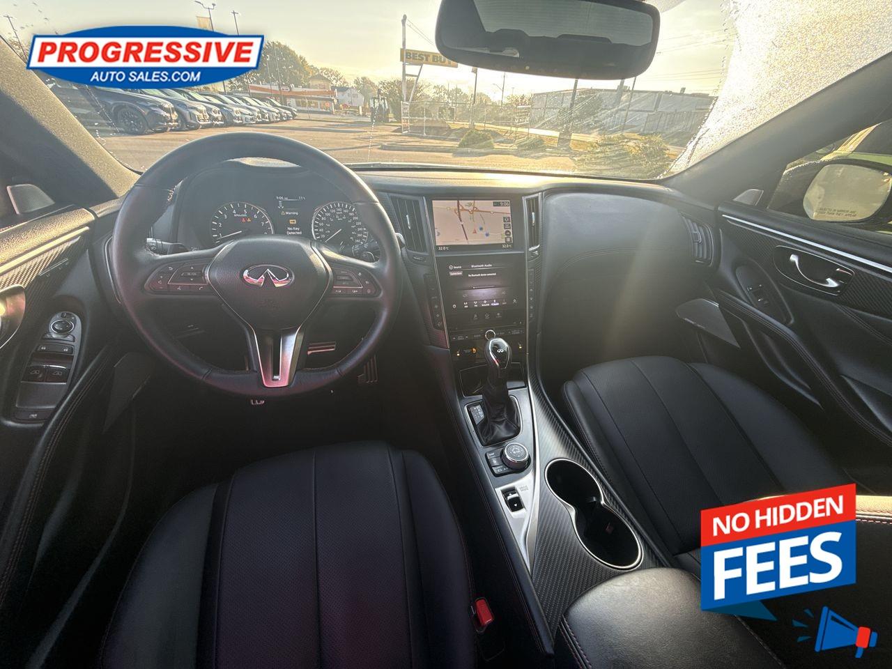 2022 Infiniti Q60 Red Sport I-LINE - Sunroof Photo