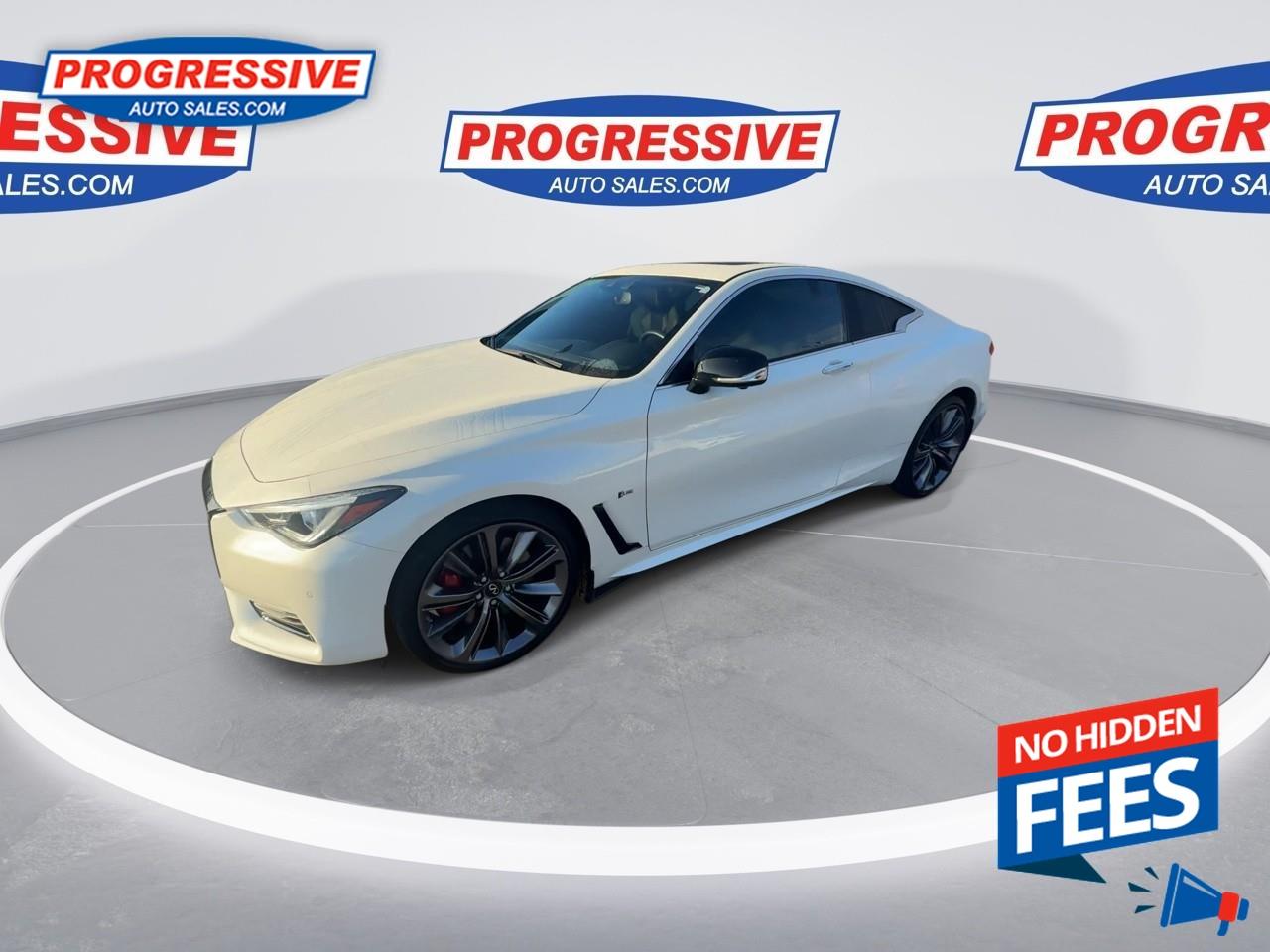 2022 Infiniti Q60 Red Sport I-LINE - Sunroof Photo4