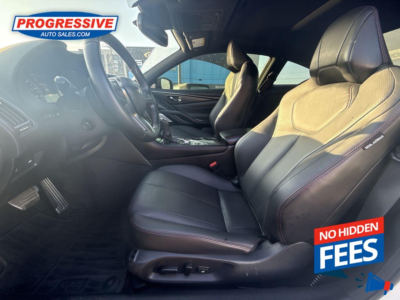 2022 Infiniti Q60 Red Sport I-LINE - Sunroof Photo