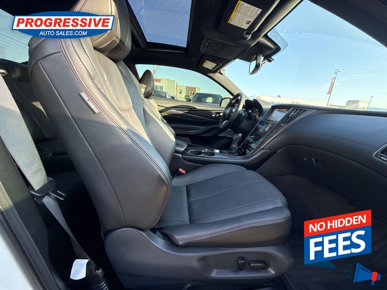 2022 Infiniti Q60 Red Sport I-LINE - Sunroof Photo