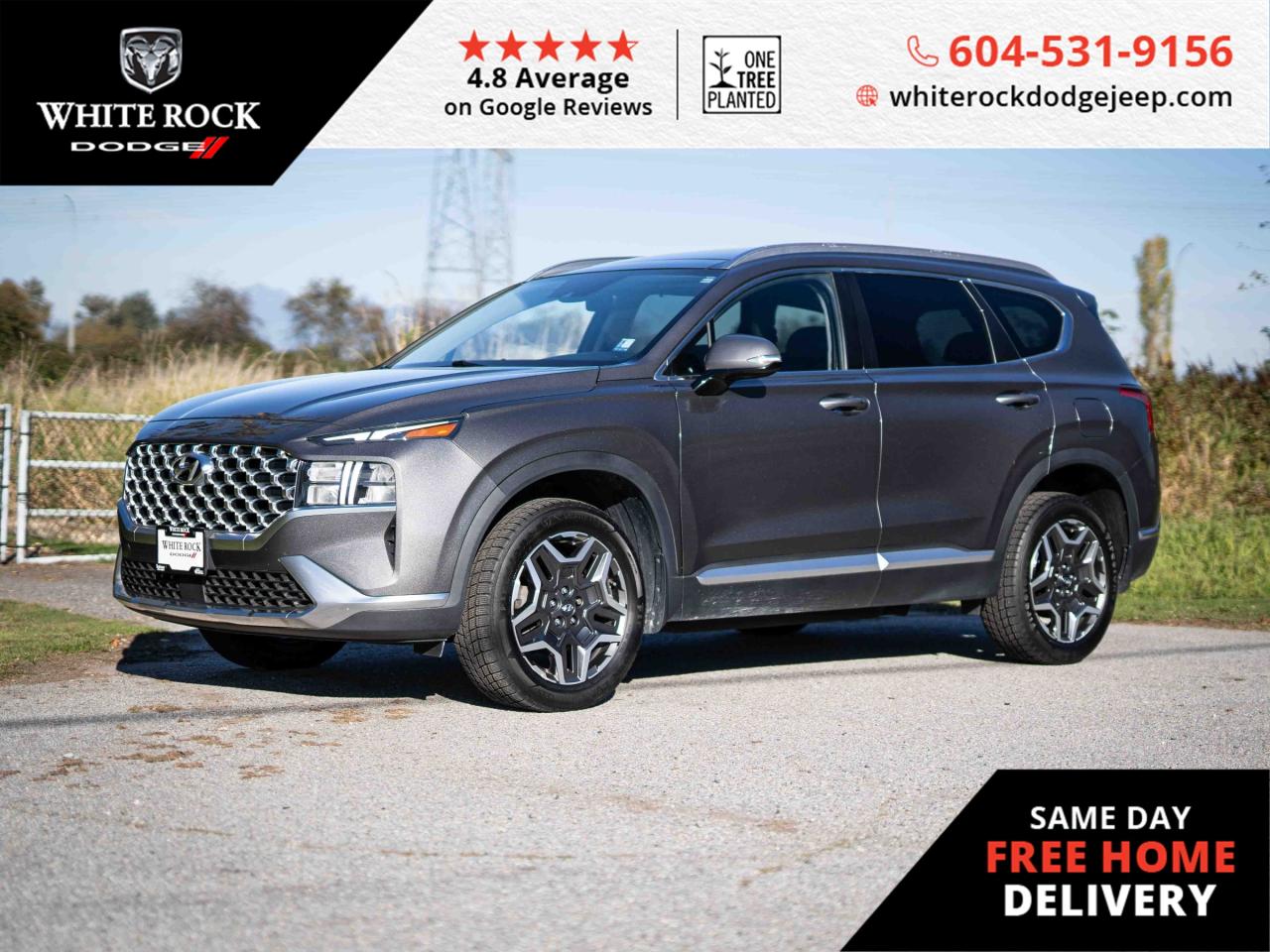 Used 2021 Hyundai Santa Fe HEV Preferred w/Trend Package for sale in Surrey, BC