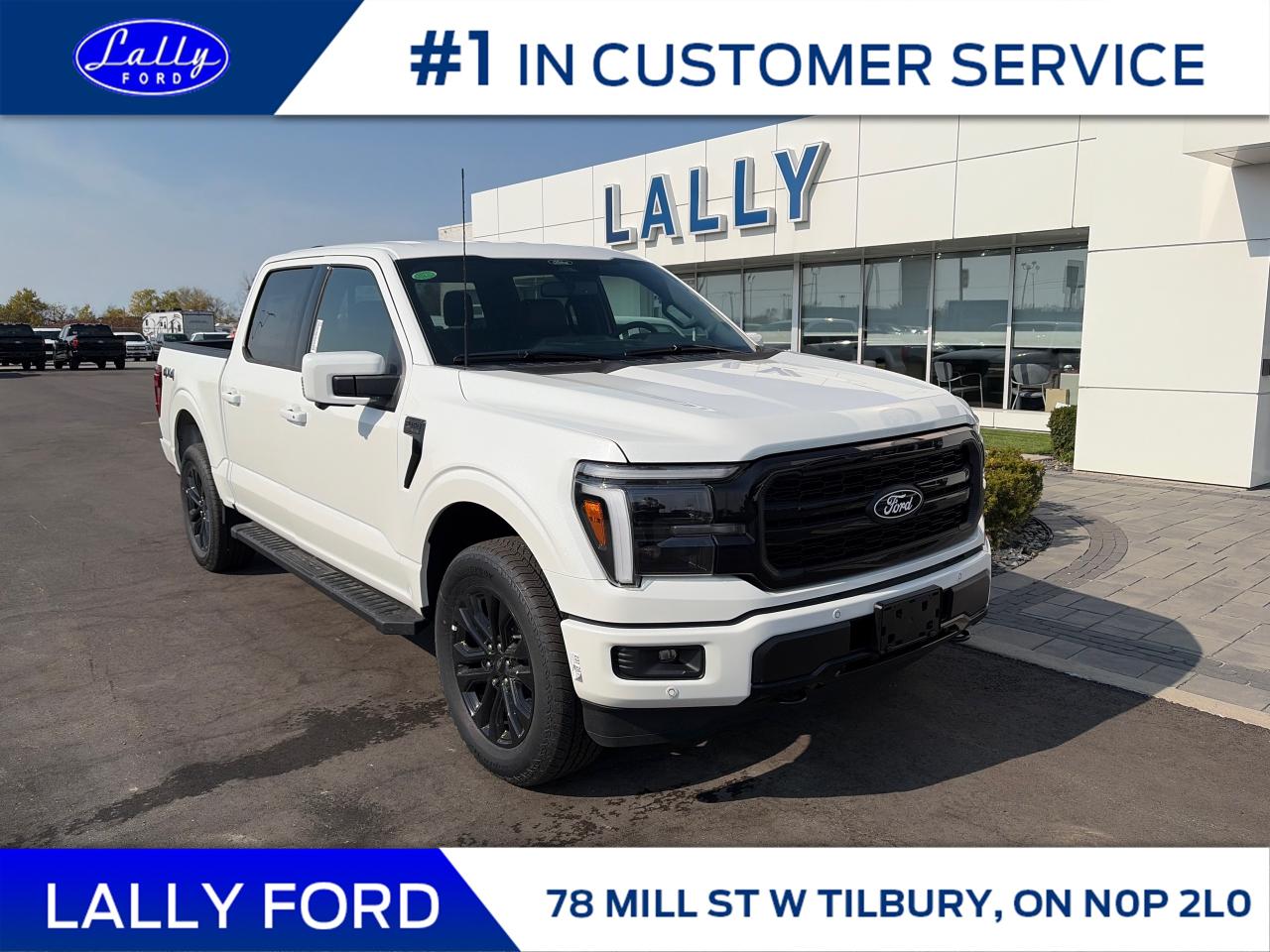 New 2025 Ford F-150 Lariat for sale in Tilbury, ON