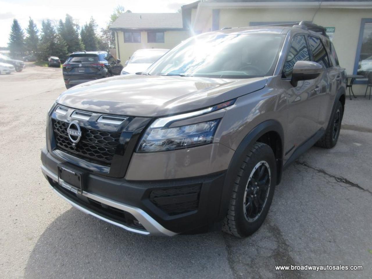 2024 Nissan Pathfinder FOUR-WHEEL DRIVE ROCK-CREEK-MODEL 8 PASSENGER 3.5L - V6.. BENCH & 3RD ROW.. HEATED SEATS & WHEEL.. BACK-UP CAMERA.. BLUETOOTH SYSTEM..