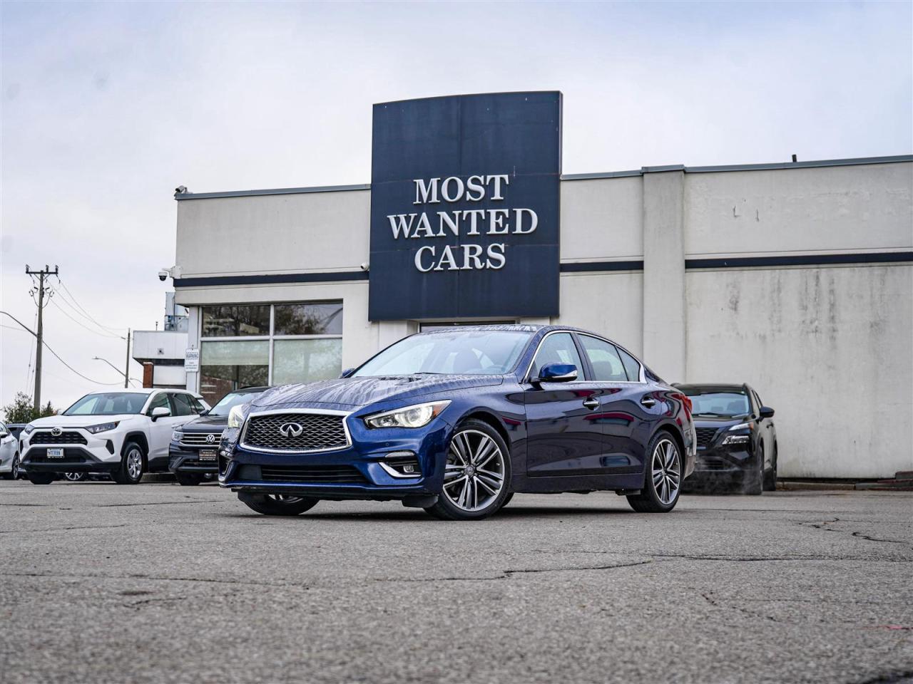 Used 2021 Infiniti Q50 LUXE AWD | NO ACCIDENTS | I0 INFINITI SERVICE RECORDS for sale in Kitchener, ON